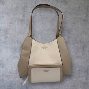 Kate Spade Lena Large Shoulder Bag with matching Zippy Wallet